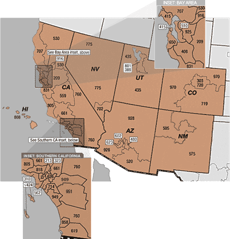 Region Code Map